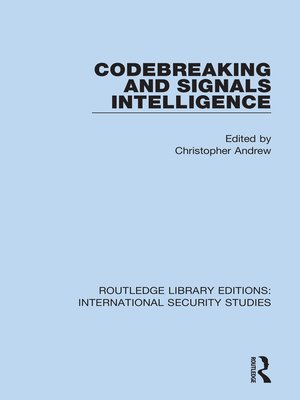 cover image of Codebreaking and Signals Intelligence